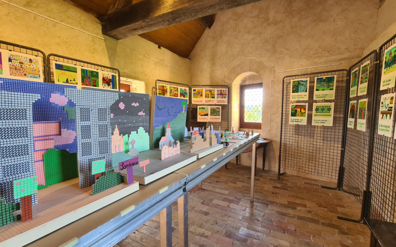 exposition collective château de Mâlain JB²