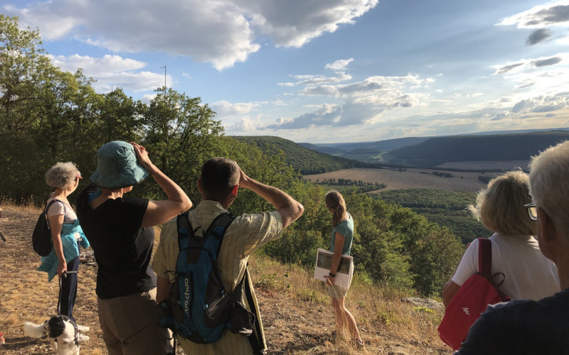 Vue depuis le site de Notre-Dame d'Etang ©L. Mary Martin