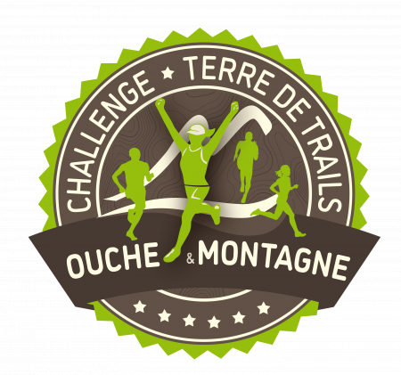 Logo challenge terre de trails ouche et montagne