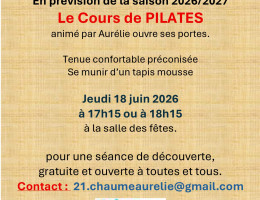 Atelier découverte du Pilates