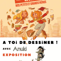 Exposition "A toi de dessiner ! avec Anuki "