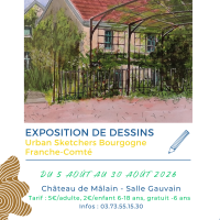 Exposition de dessins des Urban Sketchers Bourgogne ...
