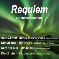 Concert CANTALUDE (Requiem M. HAYDN)