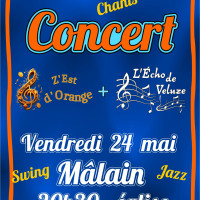 Concert des chorales Echo de Veluze + Z\'est d\'Orange