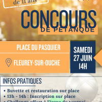 Concours de pétanque