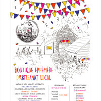 Boutique éphémère d'artisanat local
