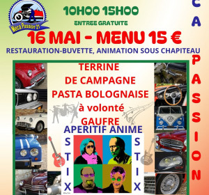 Concert et rassemblement de véhicules anciens