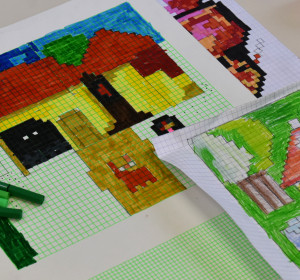 Atelier créatif "Mon château pixelisé"