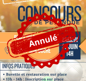 Concours de pétanque