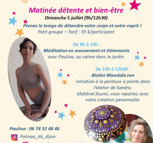Matinée détente et bien-être