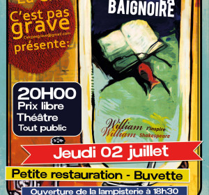 Spectacle "Roméo dans la baignoire"