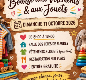 Bourse aux vêtements & aux jouets