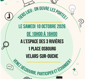 Portes Ouvertes Tiers-Lieu Velars - Espace des 3 Rivières