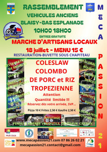 Crédits photo : Meca Passion 21